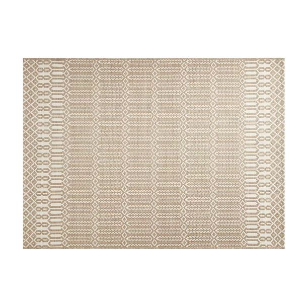 Better Homes & Gardens, Geometric linen and Ivory, 7' x 10', Outdoor Rug by Dave & Jenny Marrs - ... | Walmart (US)