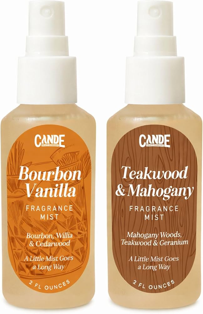 C&E Craft Scented Room Spray, Body & Linen Spray Set – 2 Pack of 2 oz Fragrance Mists – Home ... | Amazon (US)