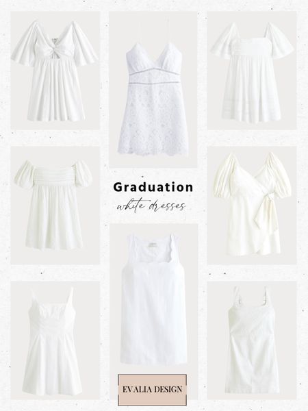 White Dresses for Graduation, Bridal Showers, Date Night, Summer Dress

#LTKwedding #LTKsalealert #LTKU