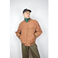 Vintage Brown Classic 80's Suede Leather Jacket - Retro Style, Timeless Elegance {L219} | Etsy (US)