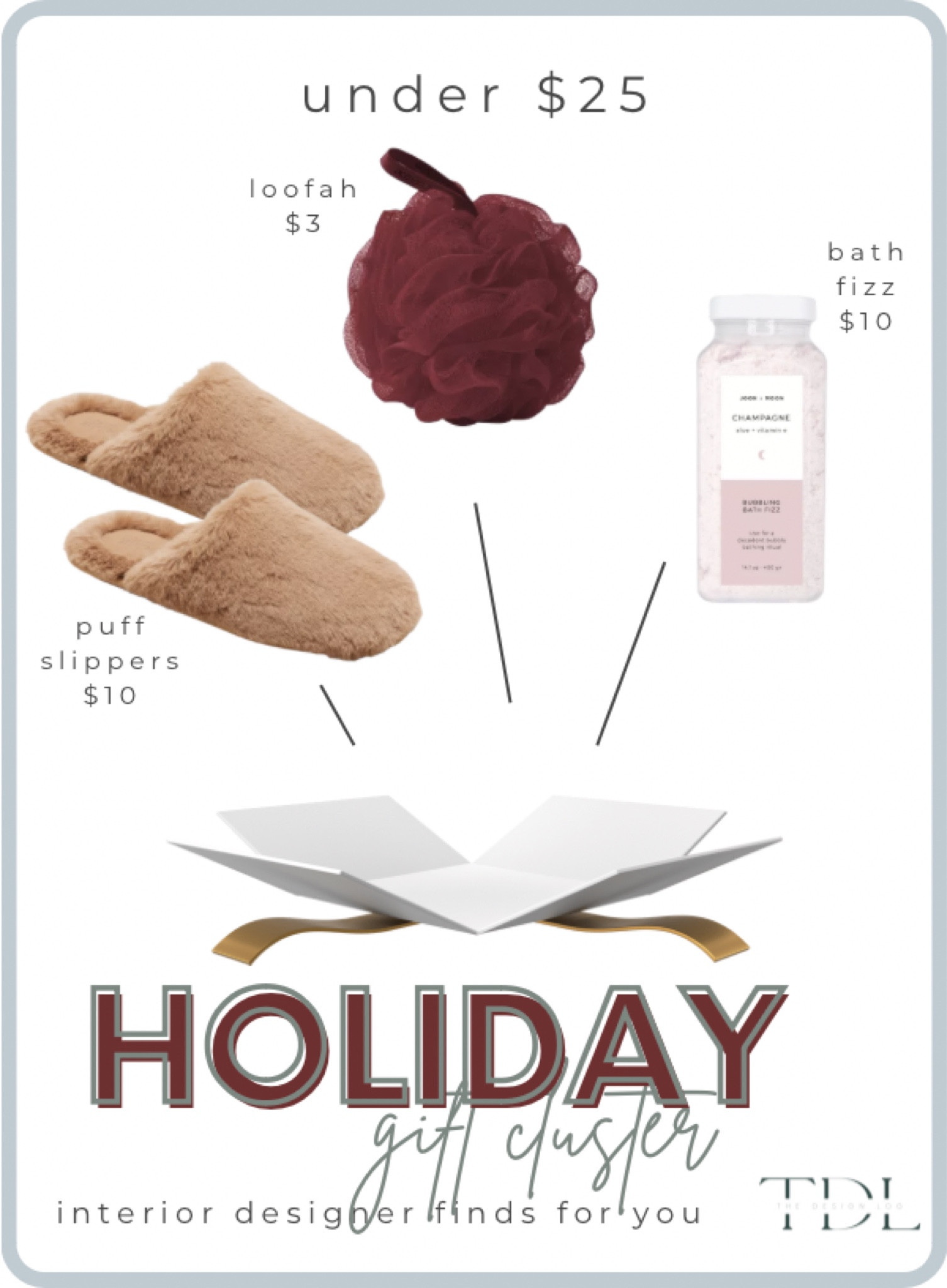 Holiday Gift Clusters

Holiday Inspiration Started NOW! || Interior Design || Design Inspo || Virtual Design || Online Interior Design || Home E-Design || Interior Designer || https://www.liketoknow.it/atleecodesigns #liketkit @liketoknow.it @liketoknow.it.home // Screenshot this pic to get shoppable product details with the LIKEtoKNOW.it shopping app

#GIFTGUIDE #teachergifts #giftsunder25 #budgetfriendlygift 

#LTKGiftGuide #LTKHoliday #LTKfindsunder50