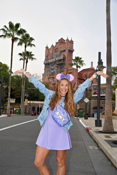Simple, cute and comfy Disney outfit! These athletic dresses are perfect for the Florida heat. Add a simple denim jacket for cooler mornings in the winter and you’re set to go. 

This jacket is no longer available, but I’ve tagged the denim jackets currently available on shopDisney that are currently on sale!

Ears are BBBrooke.

#LTKtravel #LTKstyletip #LTKsalealert