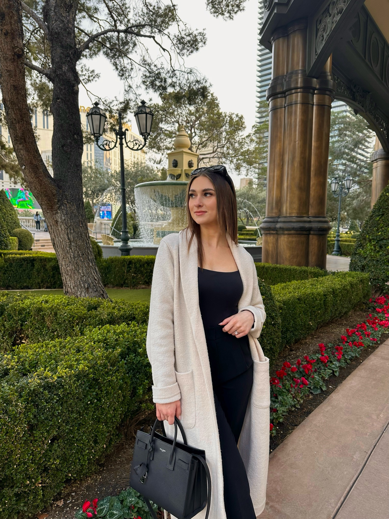 Casual fit for Vegas trip ✨ 
Cardigan from Aritzia wearing a S
Top from Aritzia wearing XS
Pants from Aritzia wearing size 0 
Bag from YSL 
Sunglasses from Prada

#LTKFindsUnder100 #LTKStyleTip #LTKWorkwear