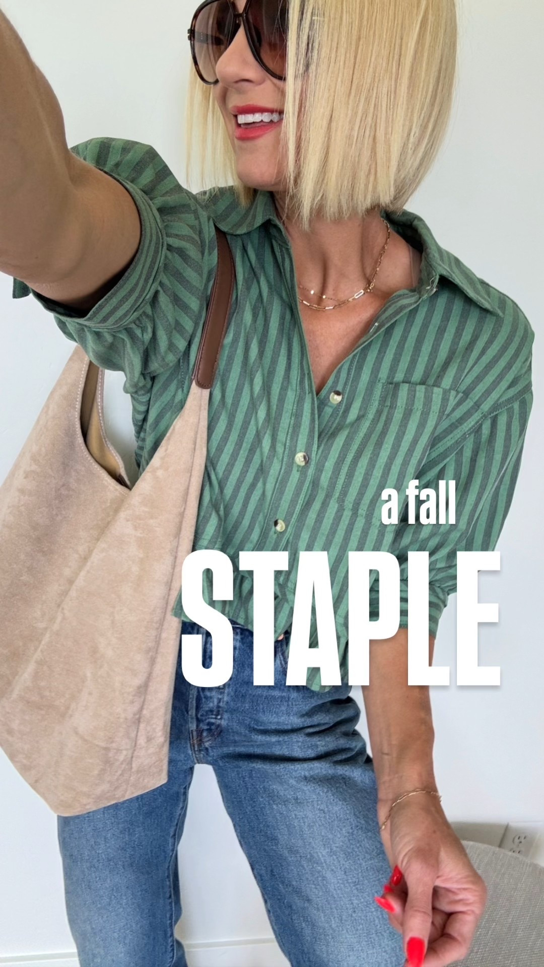 A true look for less 🍂 Jeans will always be Levi’s in my book—classic, timeless, and worth every wear. Paired with fall staples that feel luxe without the price tag, this outfit is proof you don’t have to spend big to look polished all season long ✨ #LTKFallStyle #LTKLookForLess #LTKSeasonal

#LTKFindsUnder100 #LTKOver40 #LTKFindsUnder50