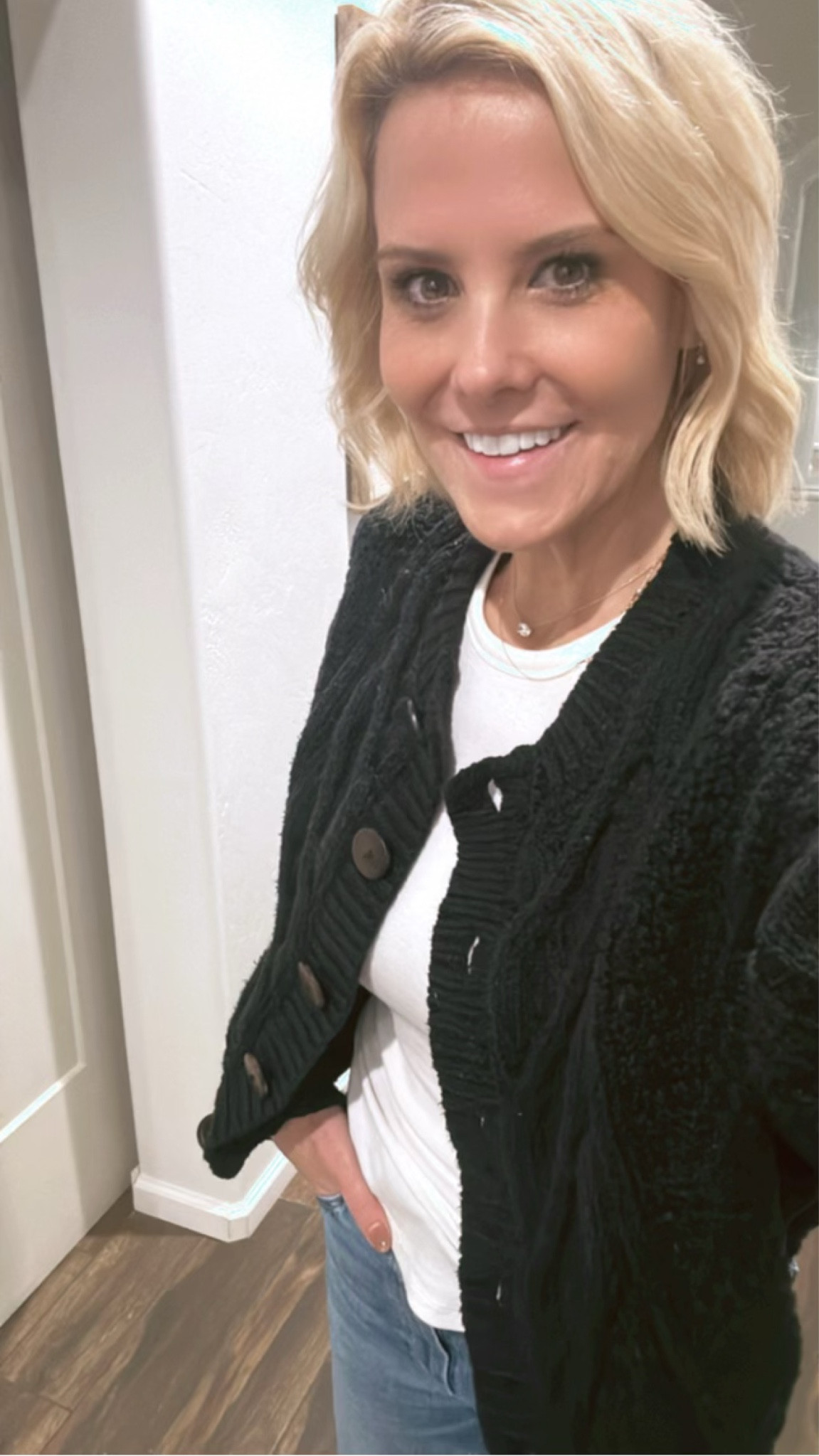 I typically buy a small at Free People. I bought this in the large so that it isn’t as cropped and gives it a bit of an oversized look. 

#LTKGiftGuide #LTKstyletip #LTKSeasonal