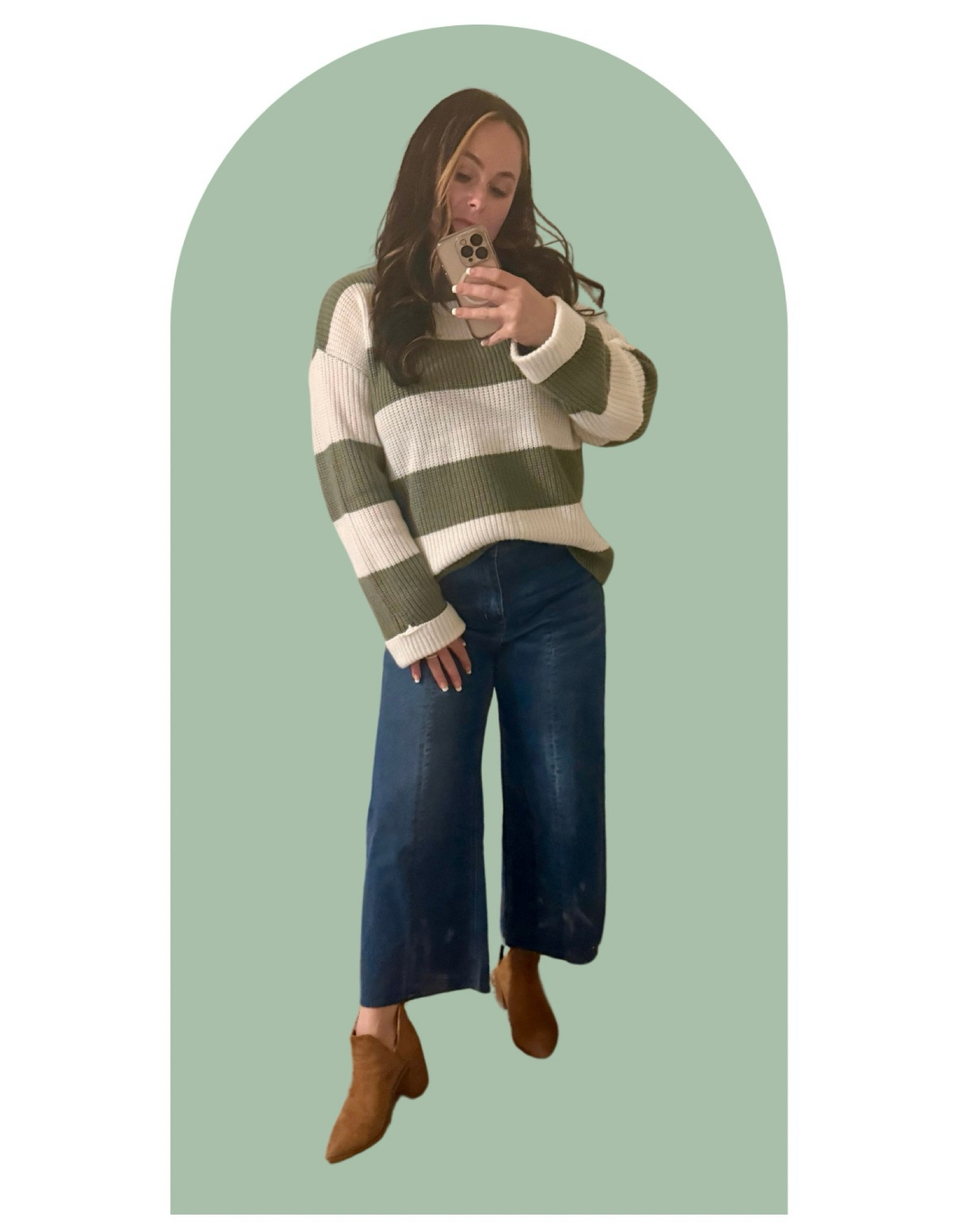 The most comfy and cute wide leg jeans! 

#LTKStyleTip #LTKMostLoved #LTKFindsUnder50