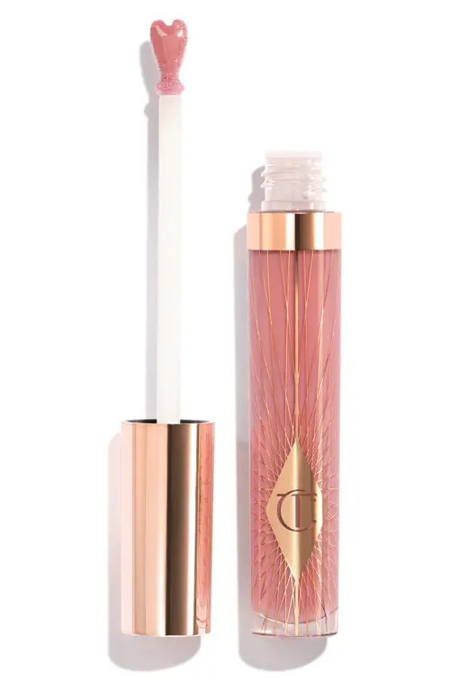 Charlotte Tilbury Collagen Lip Bath Lip Gloss in Pillow Talk Fair at Nordstrom | Nordstrom