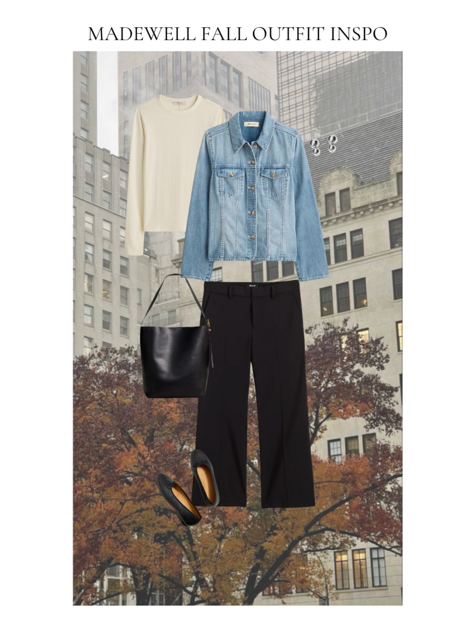 Madewell Fall Outfit Inspo 

#LTKStyleTip #LTKItBag #LTKxMadewell