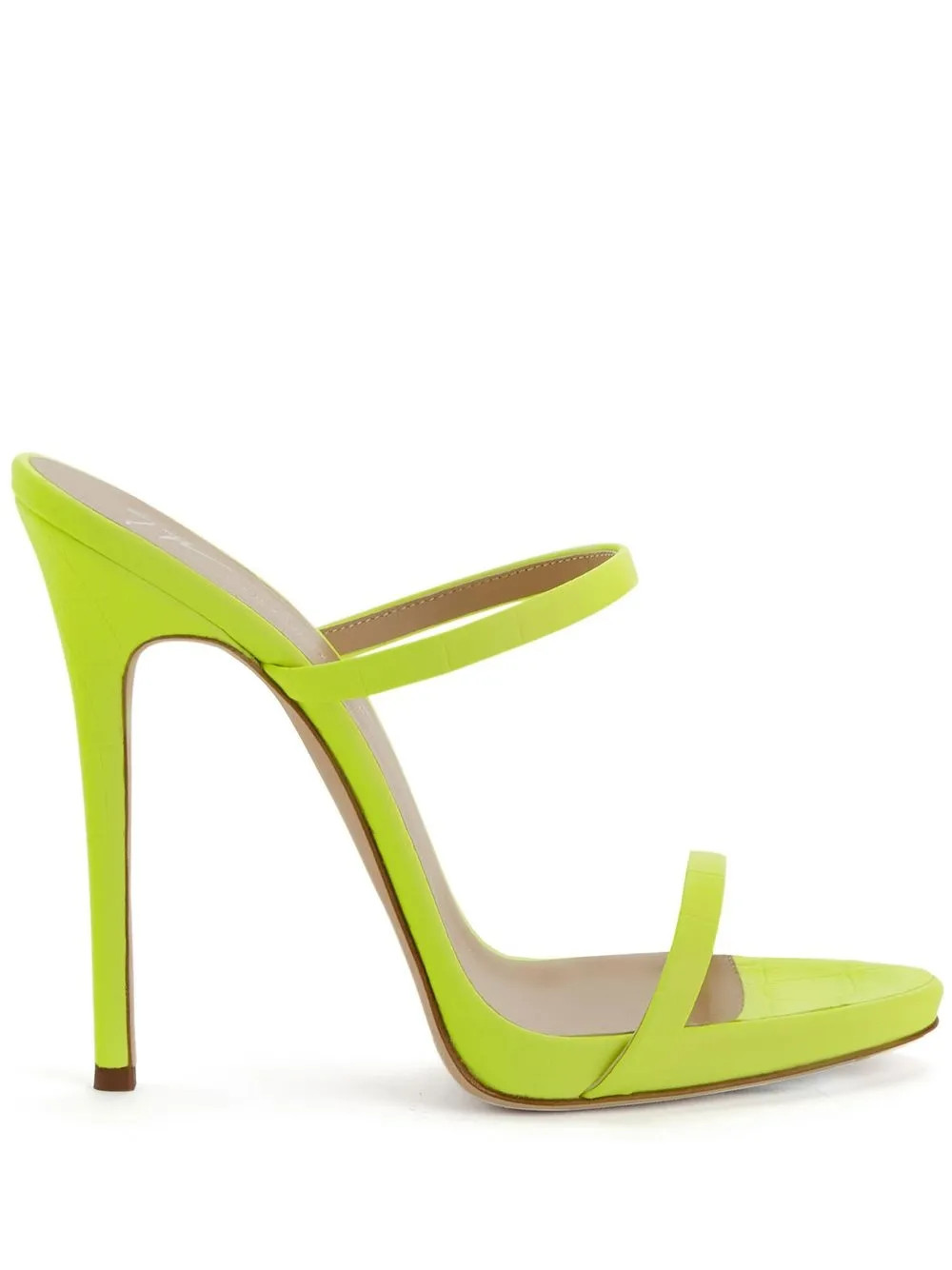 Giuseppe Zanotti Darsey 120mm Heeled Sandals | Yellow | FARFETCH TH | Farfetch Global
