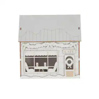 6" DIY LED Wood Village Café by Make Market® | Michaels | Michaels Stores