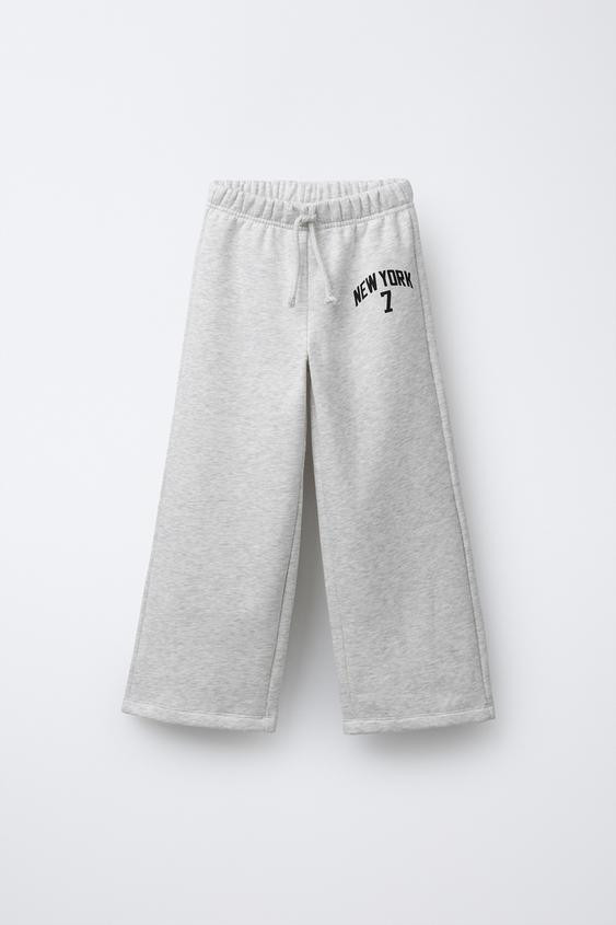 PRINTED WIDE LEG PANTS | Zara US