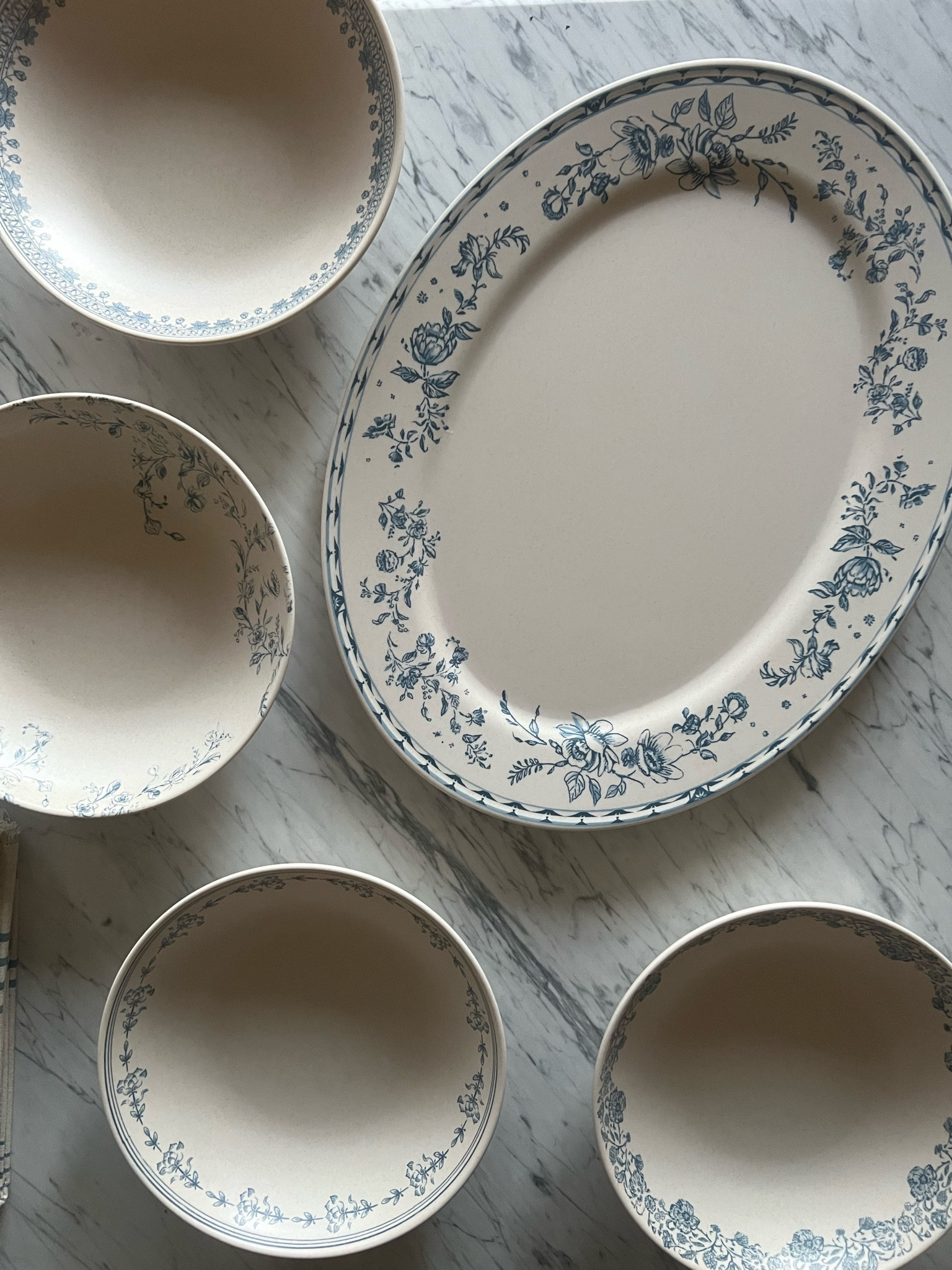 Beautiful blue pattern melamine dishes from Target! 

#LTKFindsUnder50 #LTKSeasonal