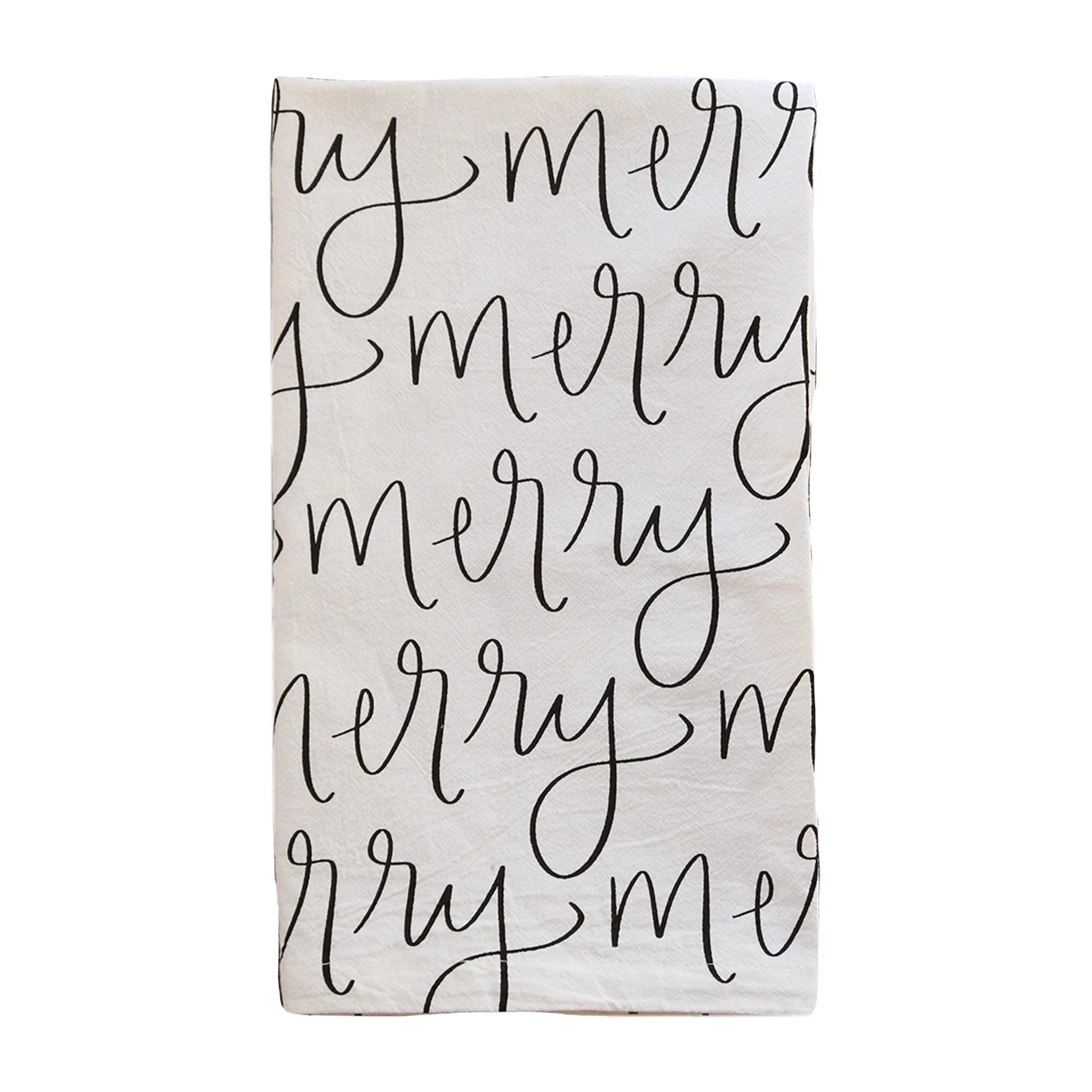 Merry Tea Towel | Sweet Water Decor, LLC