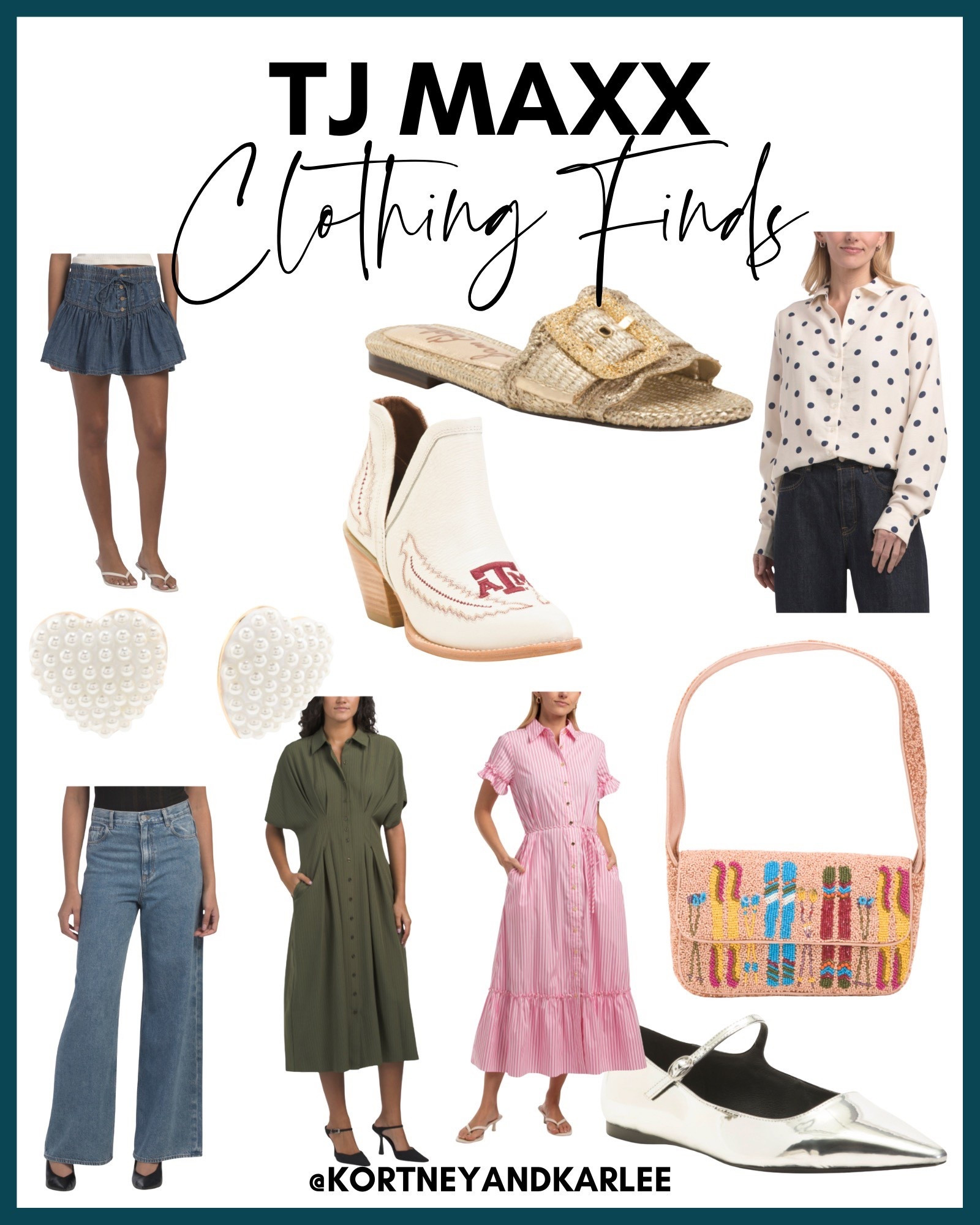 TJ Maxx Clothing Finds!

Kortney and Karlee | #kortneyandkarlee #LTKfindsunder50 #LTKfindsunder100 #LTKtravel 