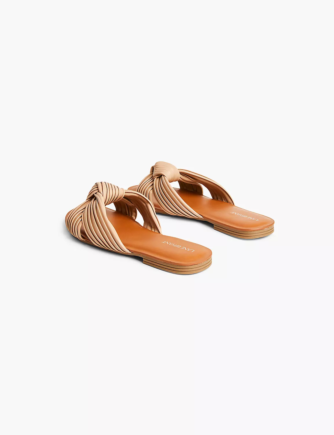 Dream Cloud Pleated Knot Sandal | LaneBryant | Lane Bryant (US)