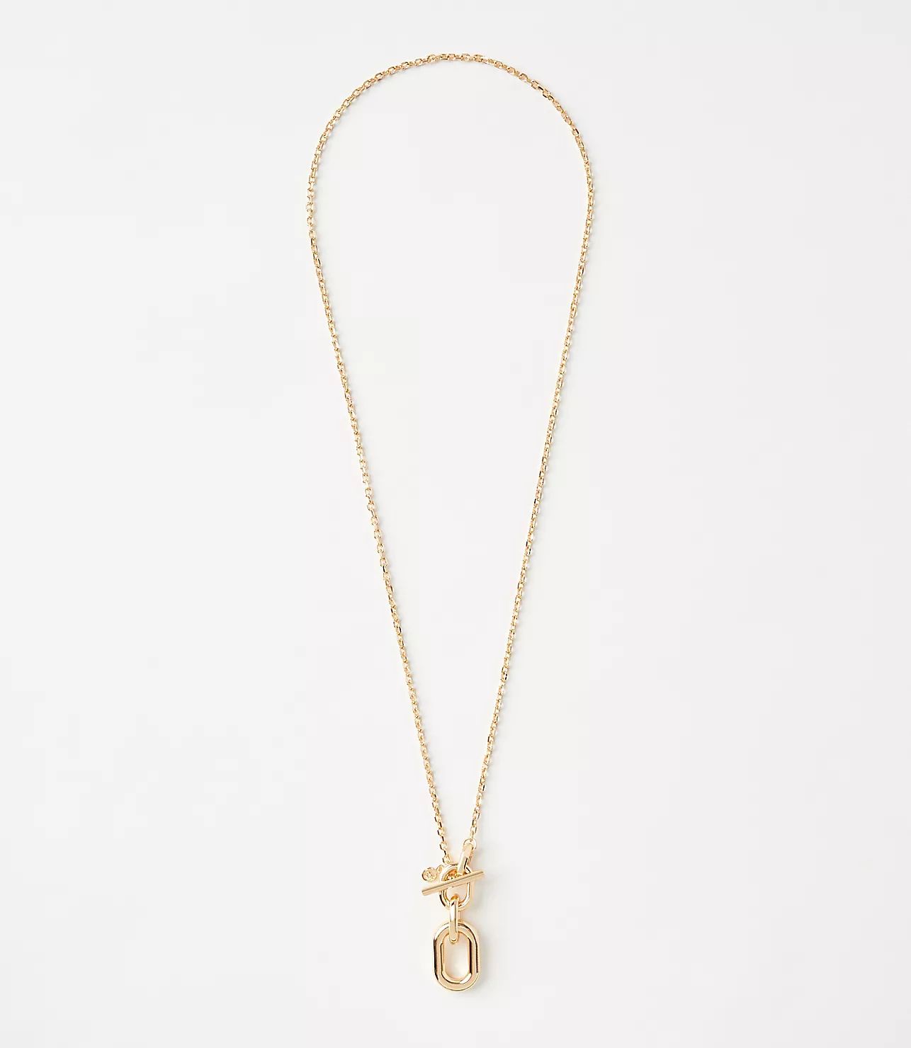 Chain Link Pendant Necklace | LOFT