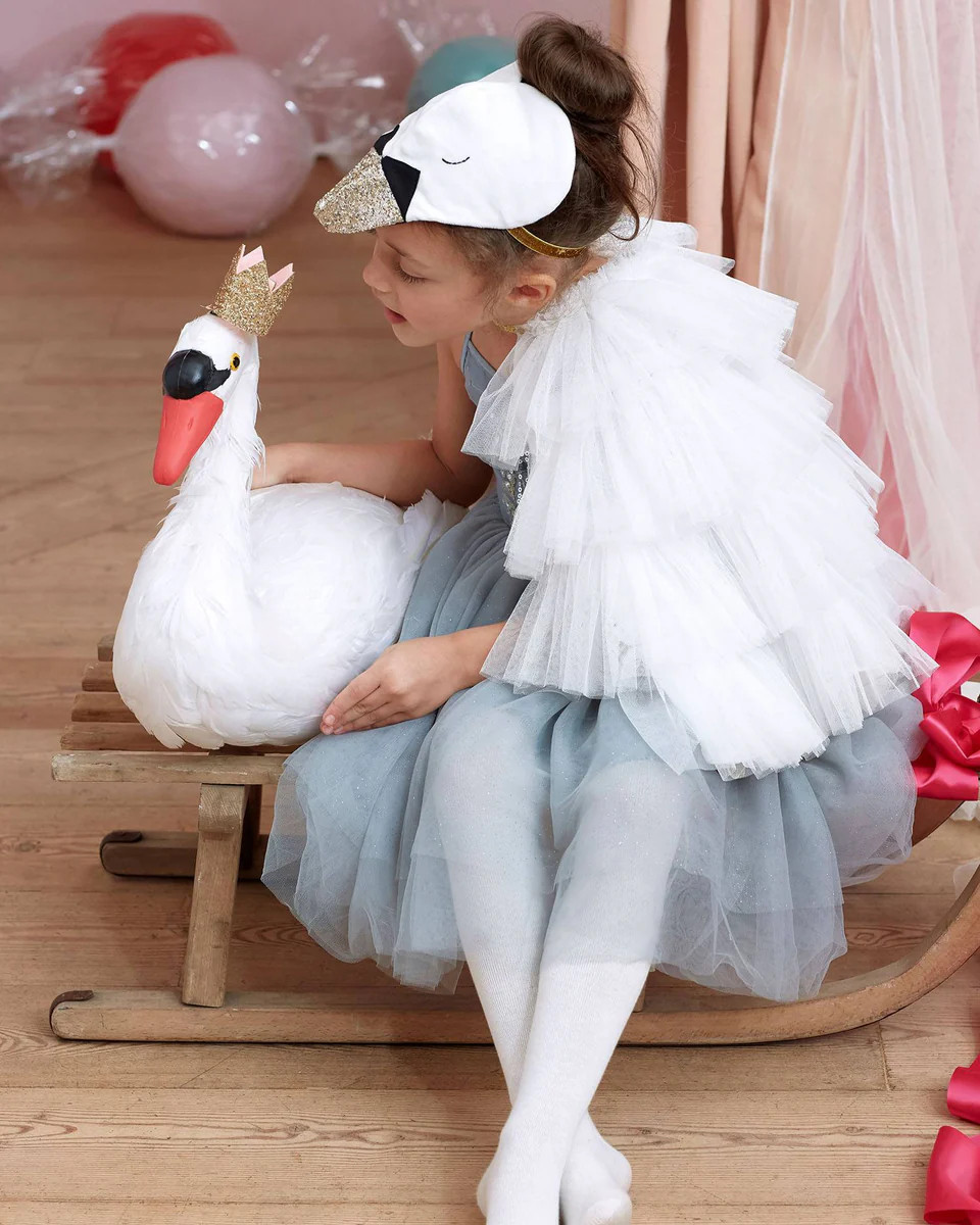 Swan Cape Dress Up | Bohemian Mama