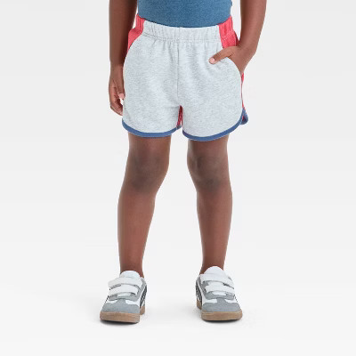 Toddler Boys' Pull-On Dolphin Hem French Terry Shorts - Cat & Jack™ Gray | Target