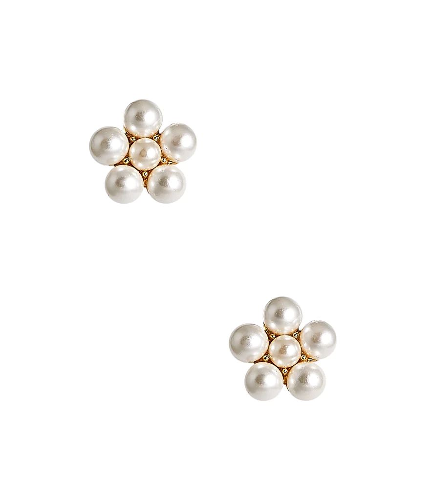 La Fluer Pearl Cluster Stud | Over The Moon Gift