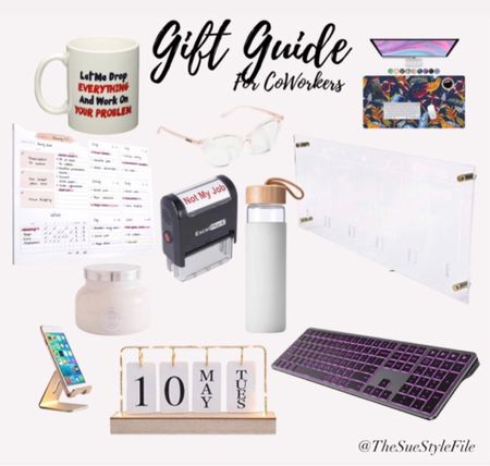 Gift guide for coworkers 
. Gift guide for her. Gift guide for him #LTKGiftGuide

#LTKHoliday #LTKCyberweek