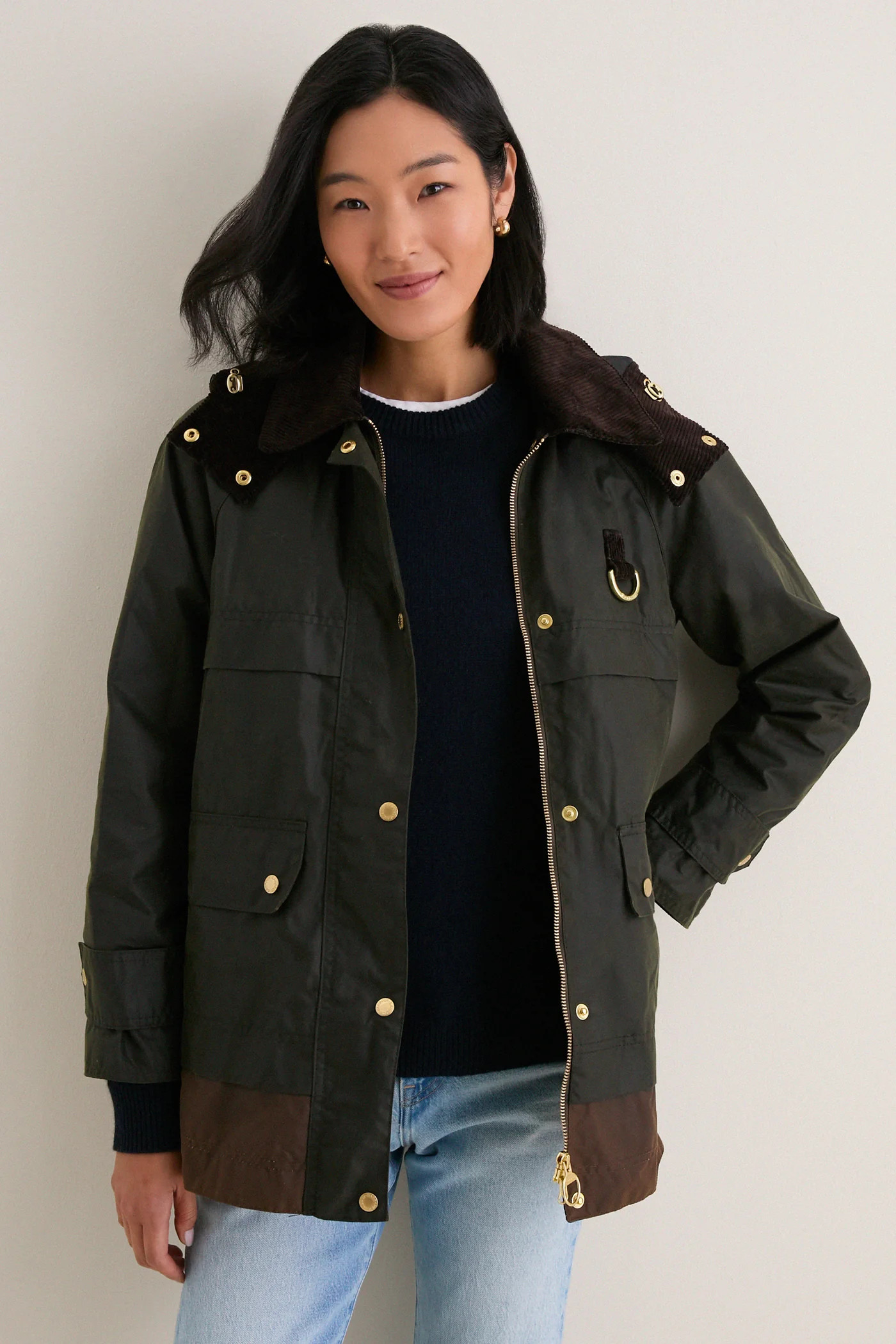 Exclusive Fern Bark Shadow Classic Wrenwood Wax Jacket | Tuckernuck (US)