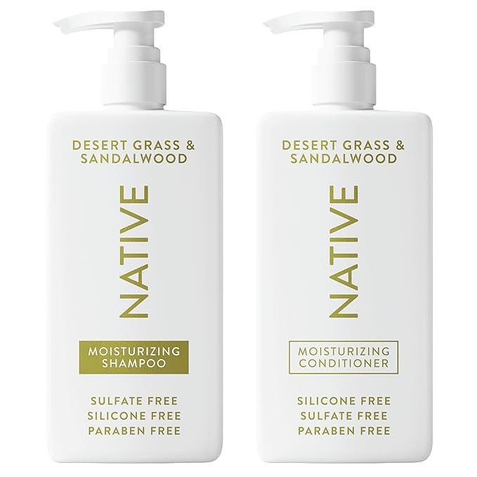 Native Desert Grass & Sandalwood Shampoo and Conditioner Contain Naturally Derived Ingredients | ... | Amazon (US)