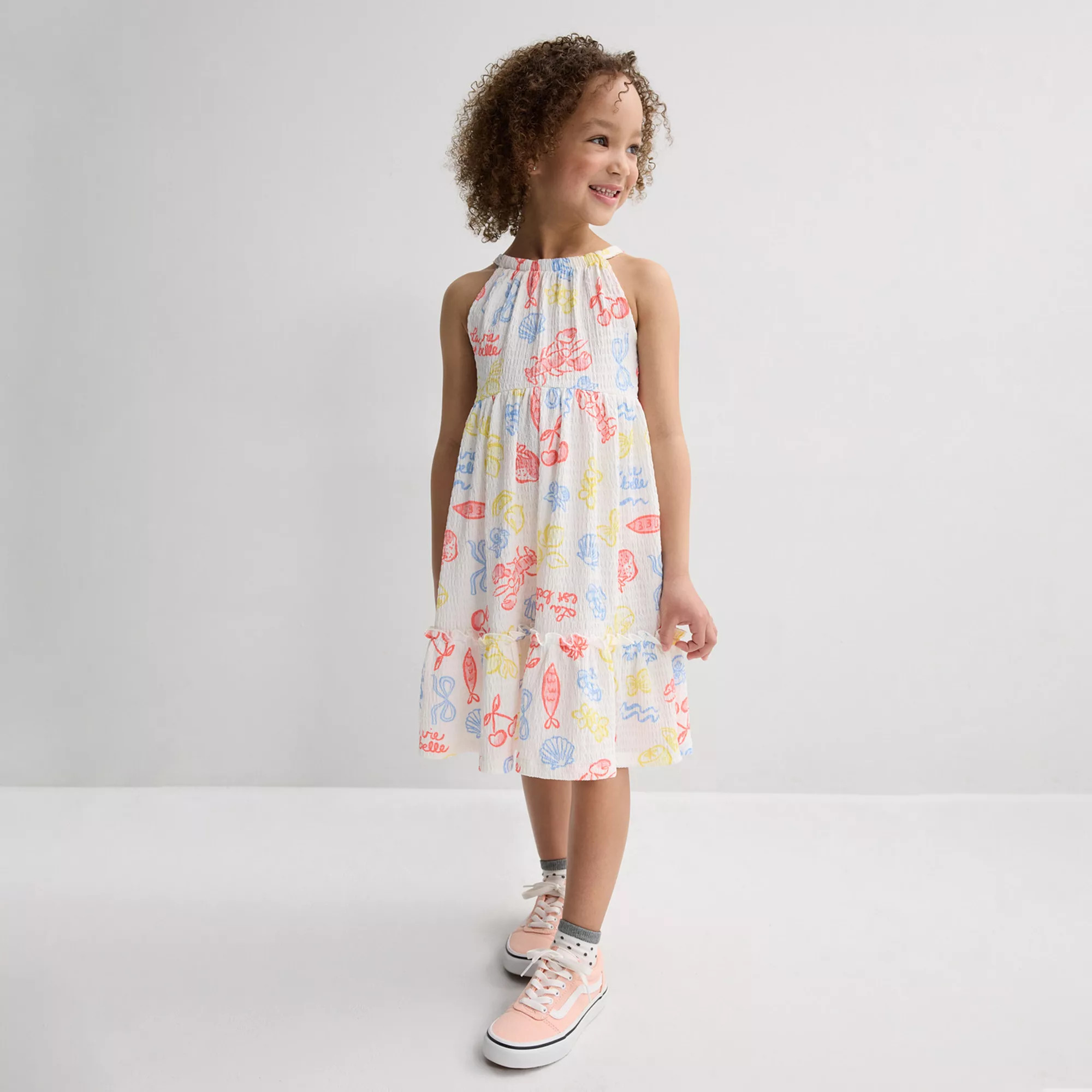Girls 4-12 Jumping Beans\u00ae Bow Back Tank Dress | Kohl's