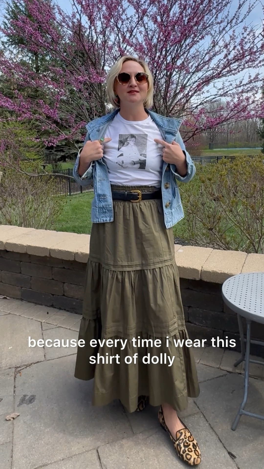 It’s unofficially “Dolly” day! The sun is shining bright and it has me feeling very good, so I decided to wear a cute spring outfit and embrace the springy weather ☀️

I think I have more people ask me about this Dolly Parton shirt than any other shirt that I own!

#LTKStyleTip #LTKPetite #LTKShoeCrush