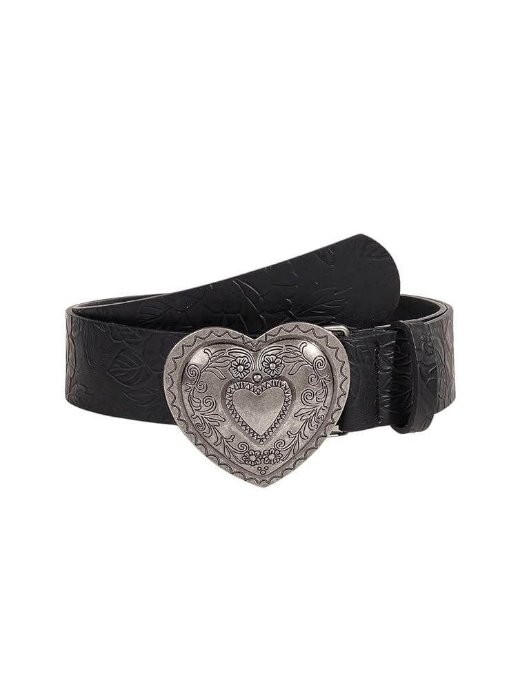 Verdusa Women's Vintage Faux Leather Waist Belt Jean Belts | Amazon (US)