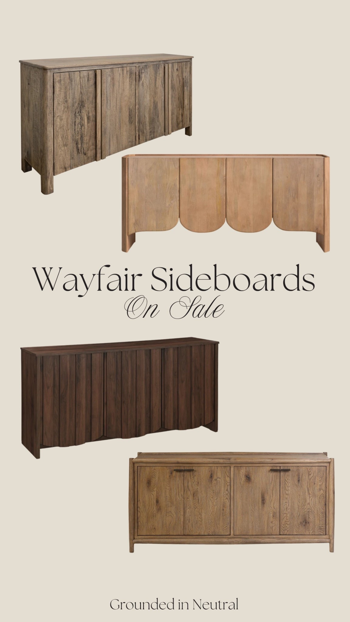 Wayfair Sideboard Cabinets on sale for Way Day! 🤎

#LTKHome #LTKSaleAlert #LTKStyleTip