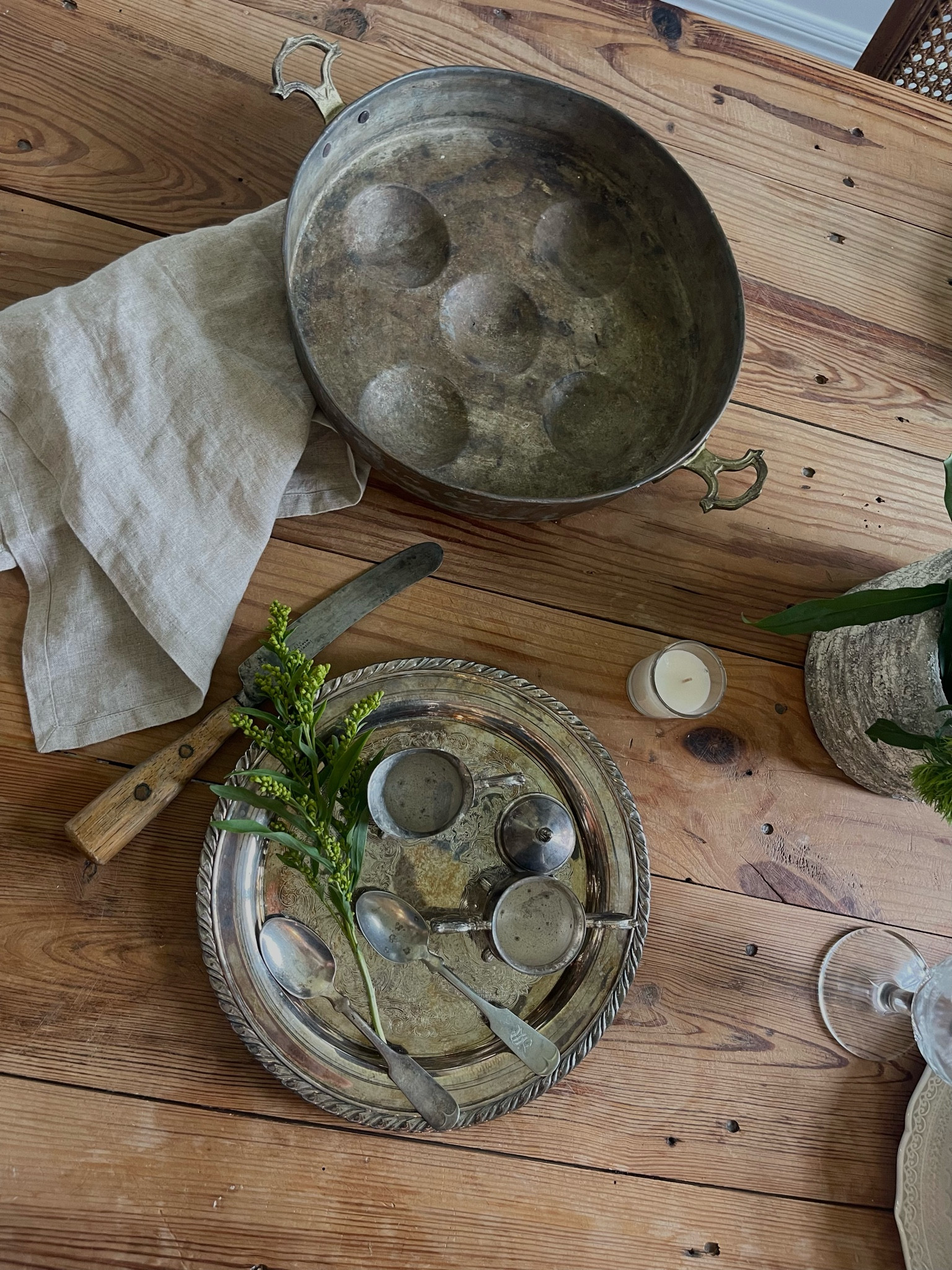 My unique antique silver finds on Etsy! Definitely in my silver era right now and love pulling my collection out for a dinner party! 

Antique silver, primitive decor, antiques, tableware, serving plates. Tablescape  

#LTKHome