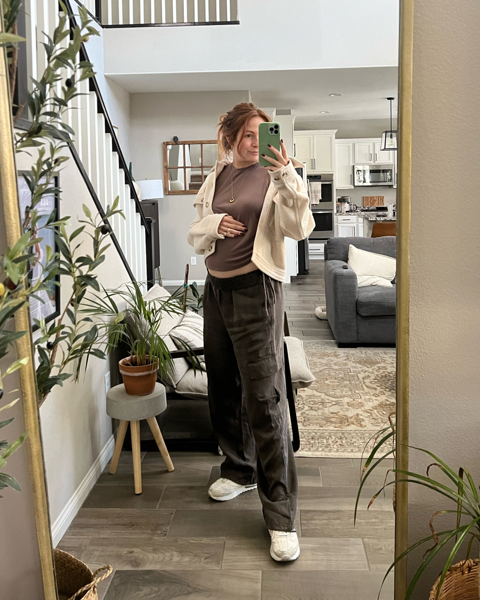 17 week pregnancy fit - slowly figuring out how to outfit this new body 

#LTKstyletip #LTKbump