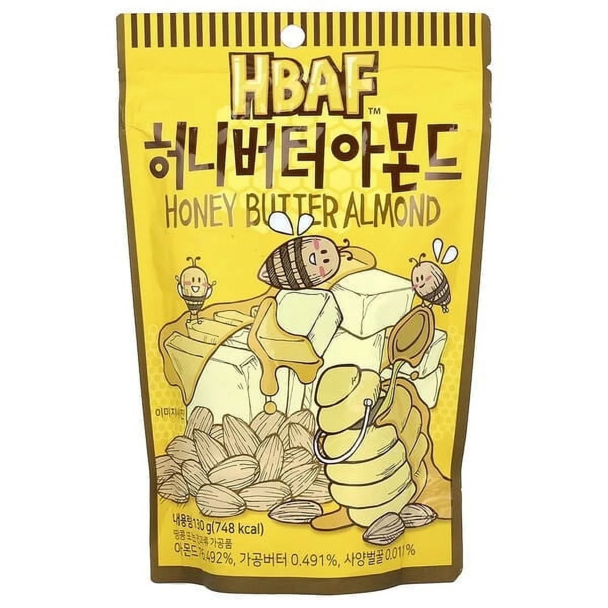 HBAF, Honey Butter Almond, 4.23 oz - Walmart.com | Walmart (US)