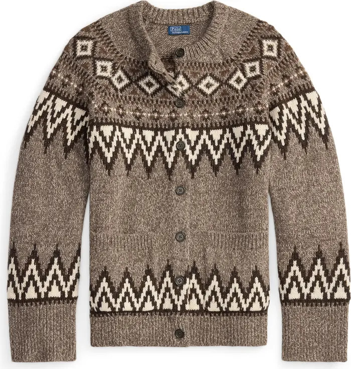 Fair Isle Wool Blend Cardigan | Nordstrom