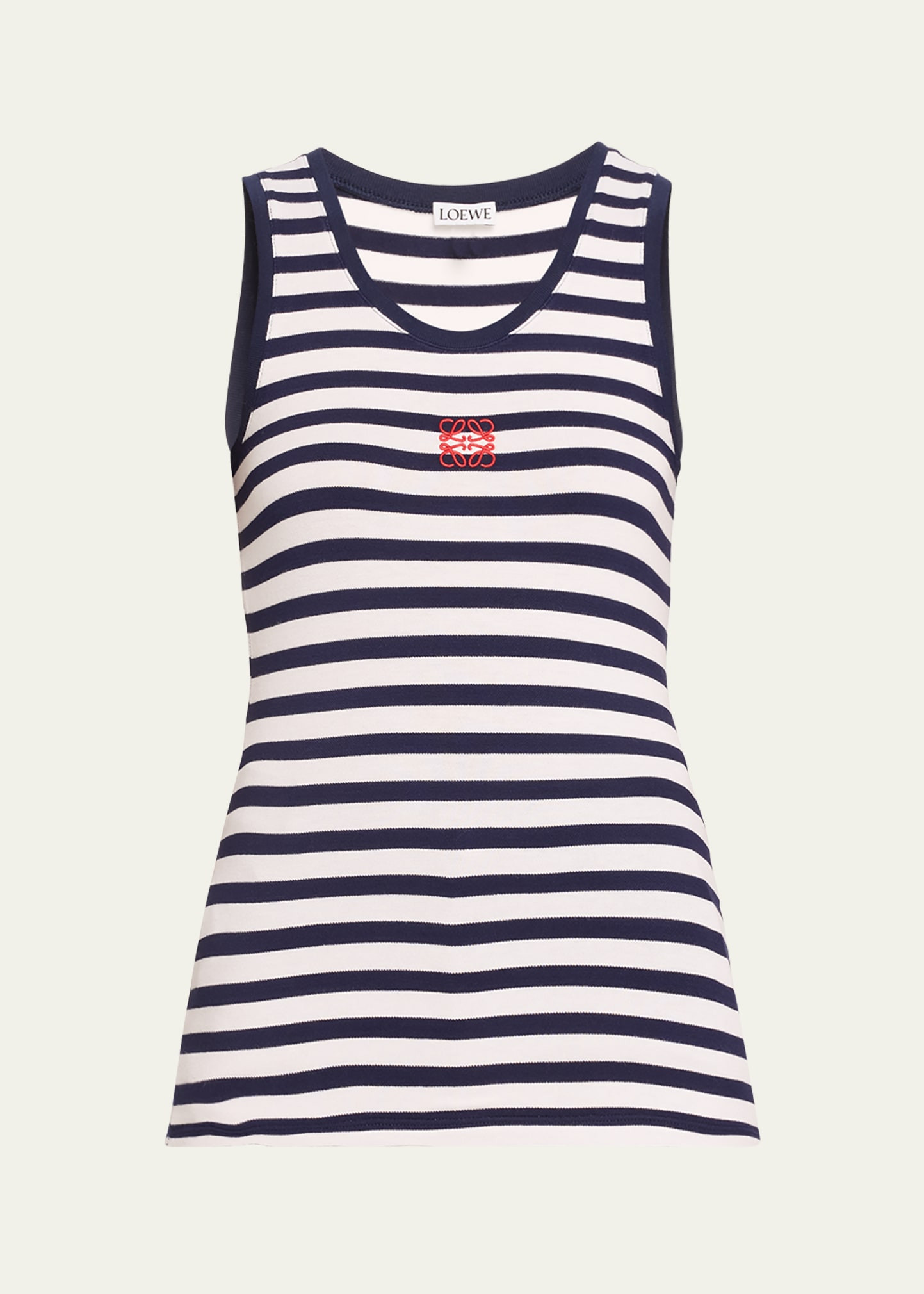 Loewe Striped Anagram Tank Top | Bergdorf Goodman