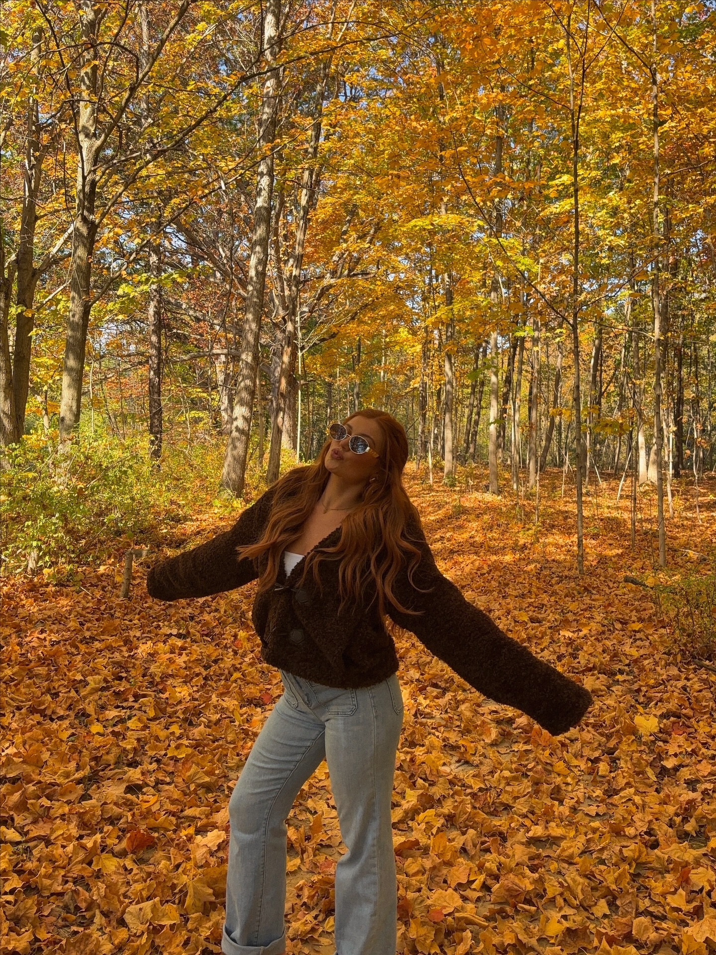 all bundled up 🤎 wearing a size XS
 @selfie_leslie dc:ELYSSA15

#LTKPetite #LTKStyleTip #LTKCyberWeek