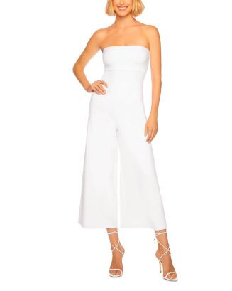 Strapless Cropped Wide Leg Jumpsuit | Bloomingdale's (US)