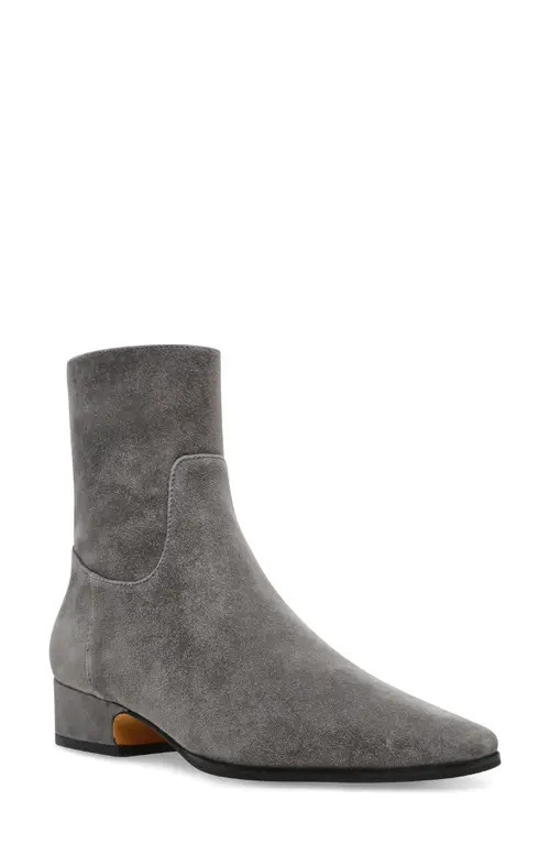 Steve Madden Dusty Bootie in Grey Suede at Nordstrom, Size 9.5 | Nordstrom