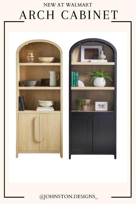 New at Walmart!

These arch cabinet bookshelves are the perfect organic modern piece! 

The black is currently on $228!!

The oak is priced a bit higher at $438

I have a feeling the black will go up in price soon, so grab it while you can! I ordered mine and it’s showing as shipped, so I will share more on it when it arrives! 🤩

Arch Cabinet | Walmart Home Find | Arch Bookcase | Modern Organic Home Find | Budget Friendly Home Decor 

#LTKHome #LTKSaleAlert