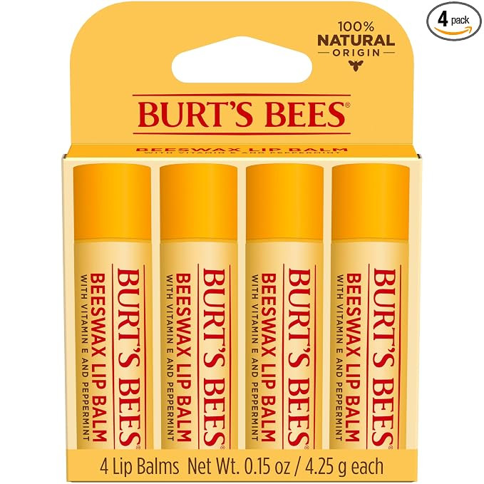 Burt's Bees 100% Natural Moisturizing Lip Balm (Original Beeswax) | Amazon (US)
