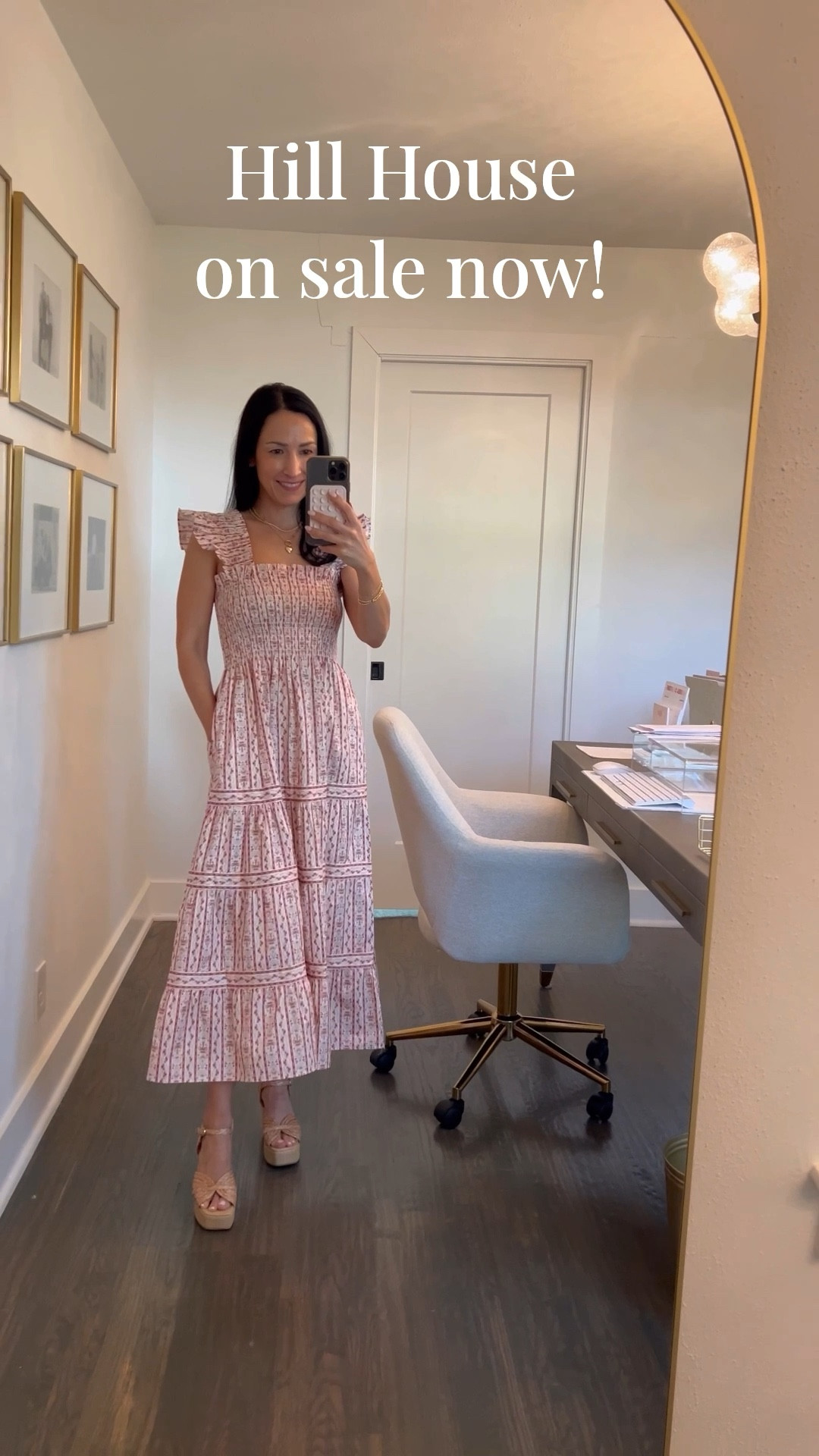 Extra 20% off sale at hill house! Two of my favorite dresses included… wearing xxs in both styles 

#LTKOver40 #LTKPetite #LTKSaleAlert