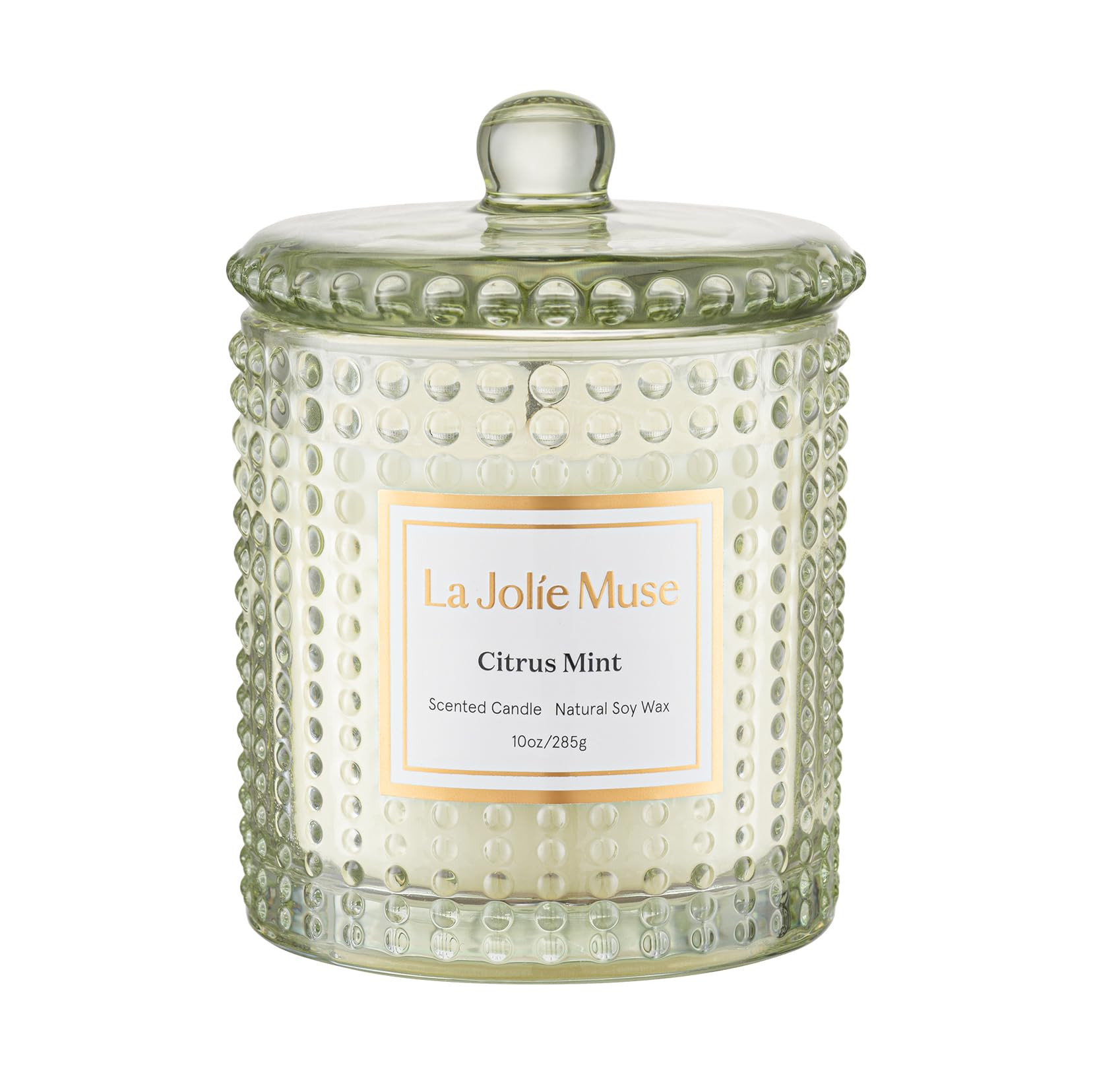 LA JOLIE MUSE Citrus Mint Candle, Candles for Home Scented, Luxury Eucalyptus Candles Gifts for W... | Amazon (US)