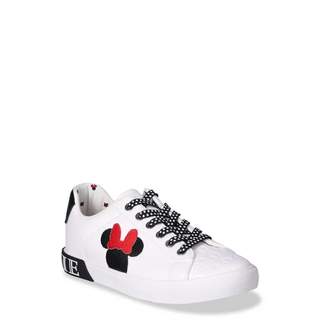 Disney Minnie Mouse Women's Low-top Court Sneakers | Walmart (US)