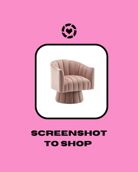 Finally a chic cocktail chair for her. Pink barrel chairs add a soft pop to any home decor. Brown is so boring. The velvet vibe is more luxe than leather. A swivel chair styles a space like a pro.

#LTKstyletip #LTKhome