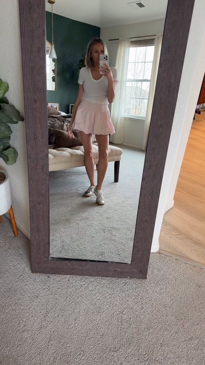 Obsessed with this bubble hem skort for spring and summer!!!! 

#LTKmomlife #LTKootd