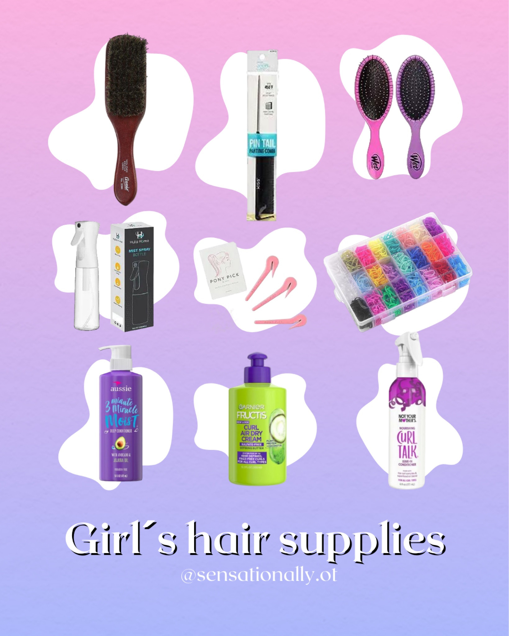 
Here are all the supplies I use to do my daughter's hair. She has wavy-curly hair and these hair products help me a lot to create different hairstyles and keep those curls poppin’ 

I hope you like them!



#LTKBacktoSchool #LTKFind #LTKkids