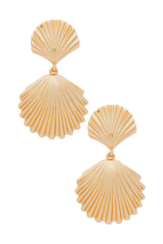 Lovers and Friends Cove Earrings in Gold from Revolve.com | Revolve Clothing (Global)