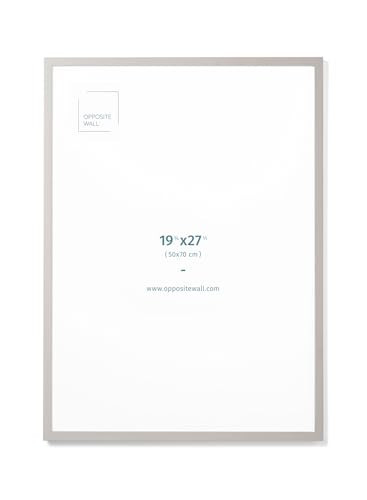 Opposite Wall - 20x28 in, 50x70 cm - Real Wood Grey Picture Frame - Lightweight, Versatile & Shatterproof - Wall Hanging Poster or Photo Frame - Wall Decor for Office, Gallery & Home | Amazon (CA)
