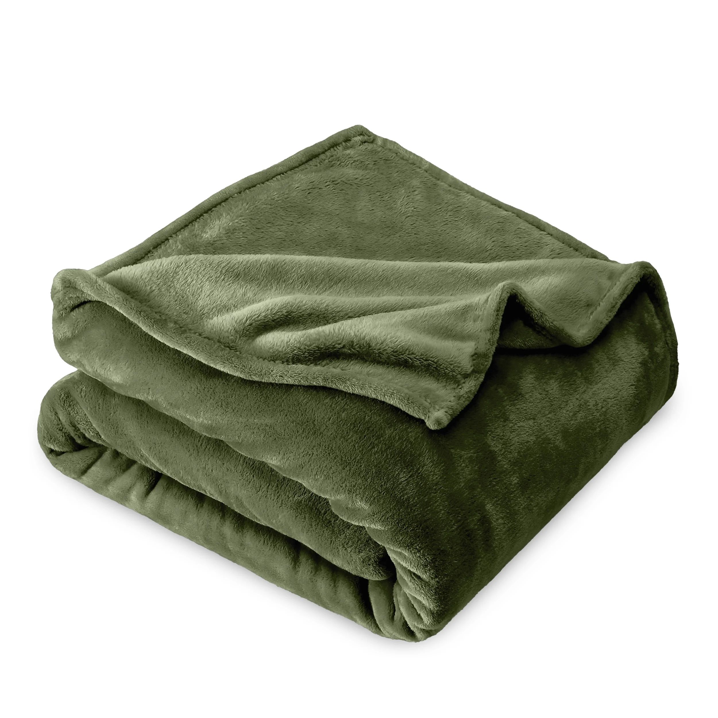 Bare Home Microplush Fleece Blanket - 300 GSM - Fuzzy Microfleece - Soft & Plush - Throw/Travel, ... | Walmart (US)