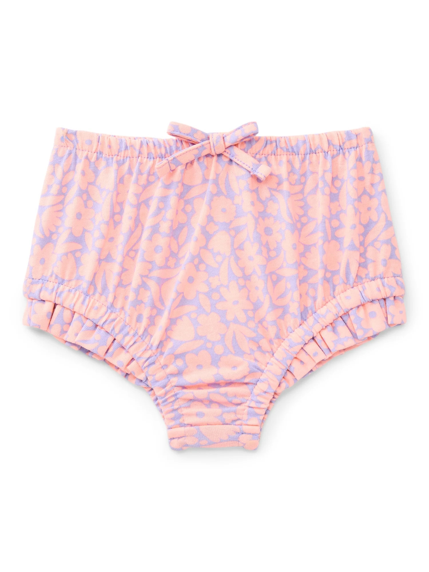 Wonder Nation Baby Girl Bloomer Shorts, Sizes 0-24 Months | Walmart (US)